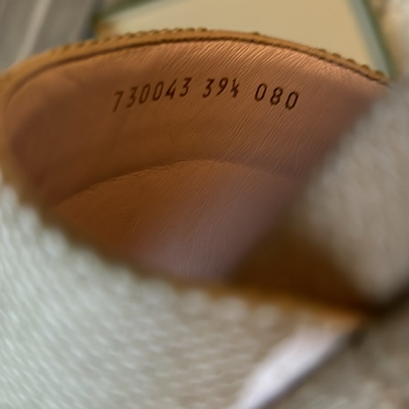 Gucci Pastel GG Logo Platform Sandals - Picture 5 of 5